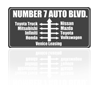 Number 7 Auto Blvd.